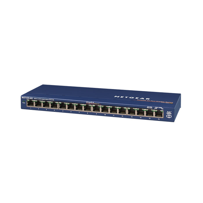 GS116 16 Port Gigabit Ethernet Unmanaged Switch - Garansi 2 Tahun