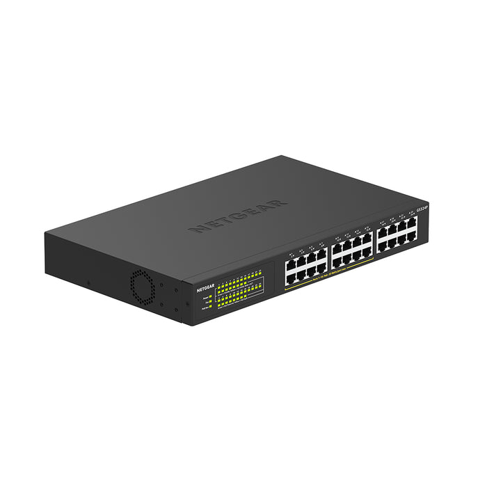 GS324P 24 Port Gigabit Ethernet Unmanaged Switch with 16 Ports PoE+ (190W) - Garansi 2 Tahun