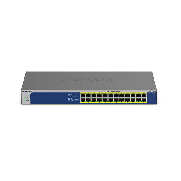 GS524PP 24 Port Gigabit Ethernet High-Power PoE+ Unmanaged Switch (300W) - Garansi 2 Tahun