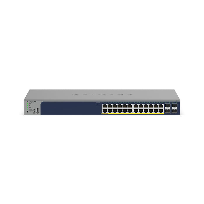 GS728TPP 28-Port Gigabit Ethernet PoE+ Smart Switch with 4 SFP Ports and Cloud Management (380W) - Garansi 2 Tahun