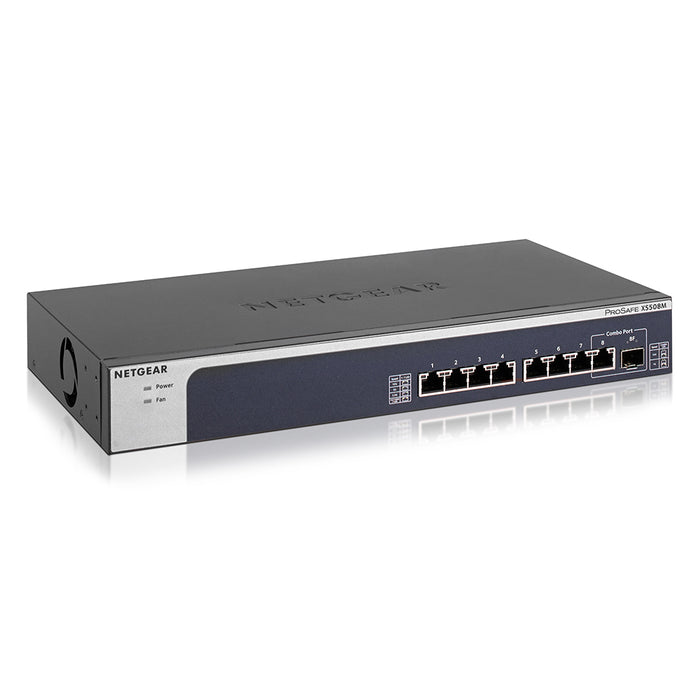 XS508M 8-port, 5-speed Unmanaged Switch 10-Gigabit/Multi-Gigabit - Garansi 2 Tahun